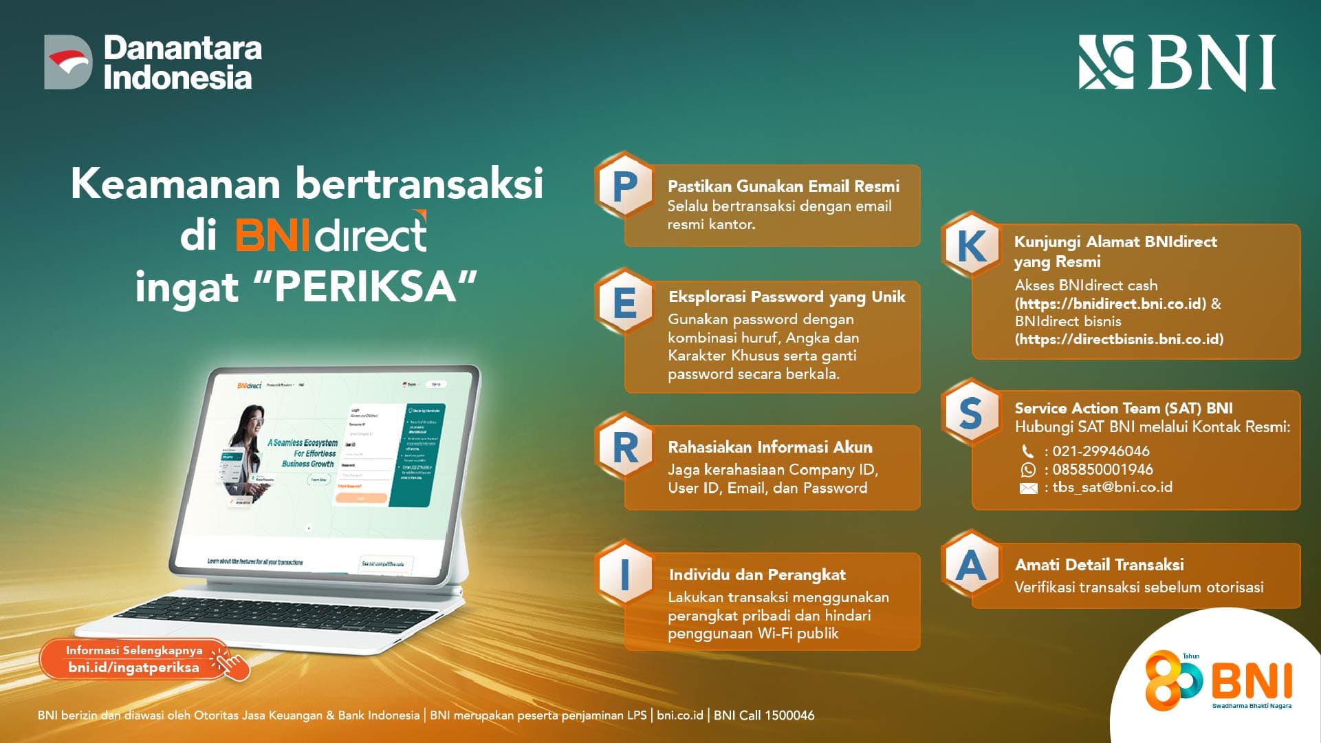 Keamanan Bertransaksi BNI